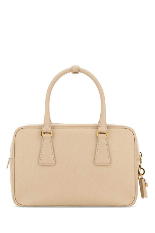 Sand leather handbag PRADA (1BB113VEOMNZV)