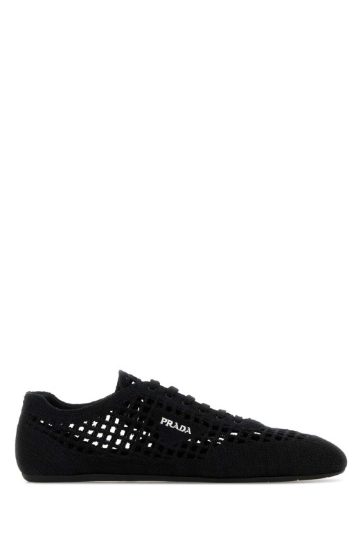 Black crochet sneakers Black PRADA (1E360OF0052F46)
