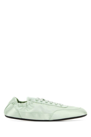 Mind green satin Collapse sneakers PRADA (1E959NFB0052ALF)