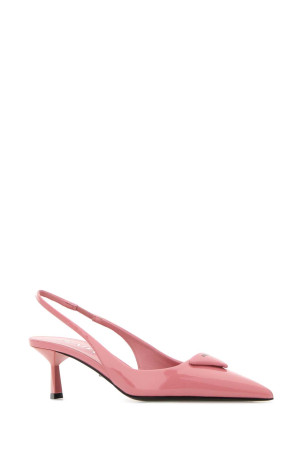 Pink leather pumps PRADA (1I901MFDD55XUW)