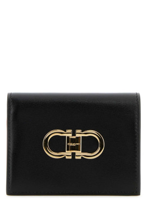 Black leather wallet SALVATORE FERRAGAMO (220627770769)