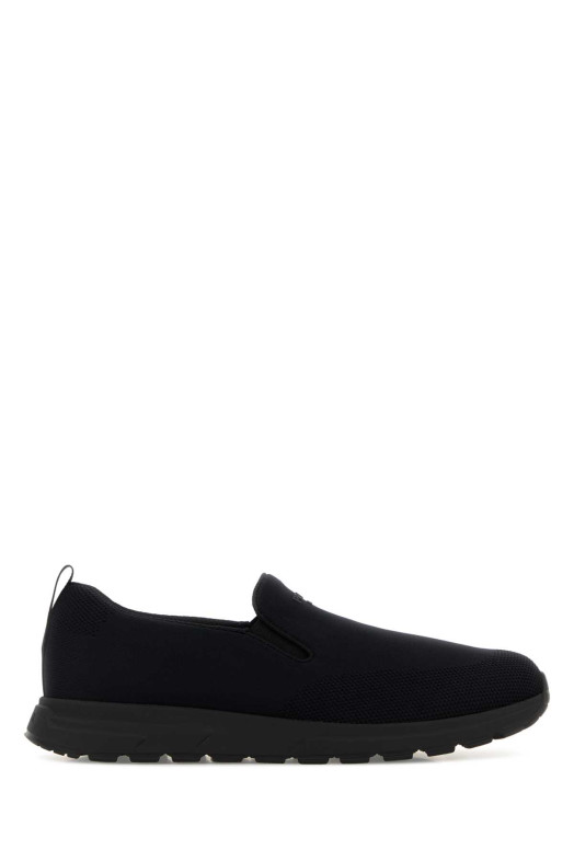 Black jersey slip ons Black PRADA (2DE157FG00158V)