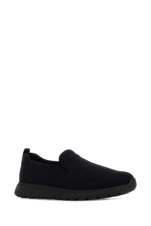 Black jersey slip ons Black PRADA (2DE157FG00158V)