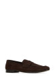 Chocolate suede loafers PRADA (2DF090FX000054)