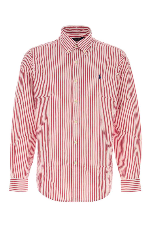 Embroidered cotton shirt POLO RALPH LAUREN (710B15595)