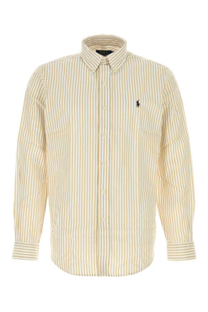 Embroidered cotton shirt Blue POLO RALPH LAUREN (710B15595)