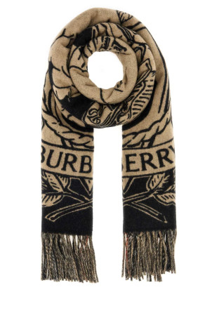 Embroidered cashmere scarf BURBERRY (8109374)
