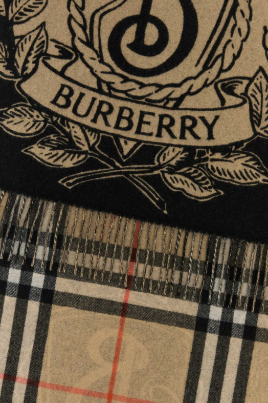 Embroidered cashmere scarf BURBERRY (8109374)