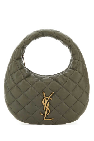 Army green nappa leather Icarino shoulder bag SAINT LAURENT (851689AAANG)
