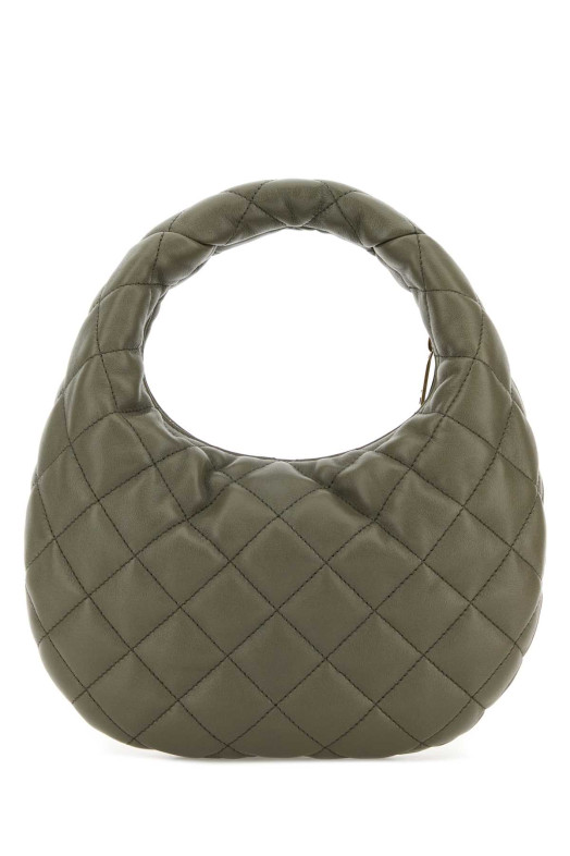 Army green nappa leather Icarino shoulder bag SAINT LAURENT (851689AAANG)