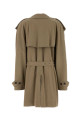 Dove grey cotton trench coat BALENCIAGA (862426TSVC1)