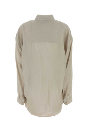 Sand cupro oversize shirt BALENCIAGA (862679TSM04)