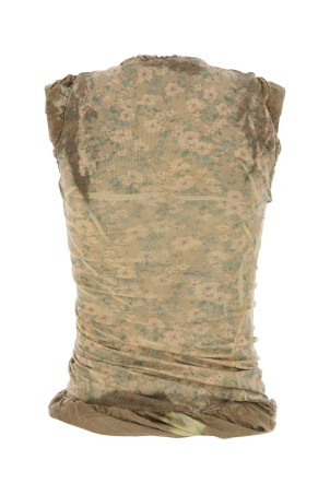 Printed stretch cotton top DIESEL (A229450IFBA)