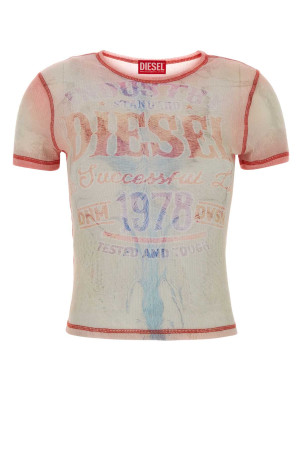 Multicolor cotton t-shirt DIESEL (A235190HGCN)