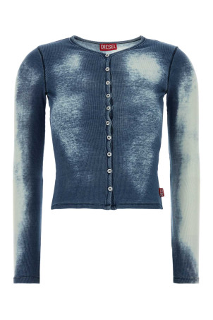 Blue stretch cotton T-Gabriel cardigan DIESEL (A236660LECF)