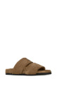 Camel calf hair DG Casual slippers DOLCE & GABBANA (A80574A0089)