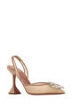 Beige mesh Begum pumps Beige AMINA MUADDI (BEGUMMESHSLING95)