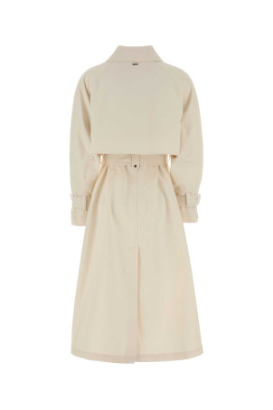 Ivory jersey trench coat Black Blue HERNO (IM000196D12879)