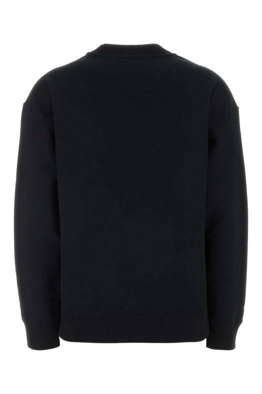 Black cotton sweatshirt JIL SANDER (J02GU0113J20128)