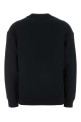 Black cotton sweatshirt JIL SANDER (J02GU0113J20128)