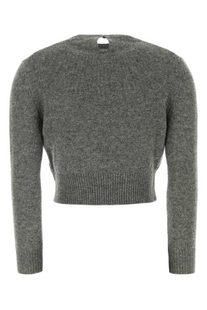 Grey wool blend sweater JIL SANDER (J03GP0187J14837)