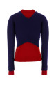 Navy blue wool blend sweater JIL SANDER (J03GP0192J14836)