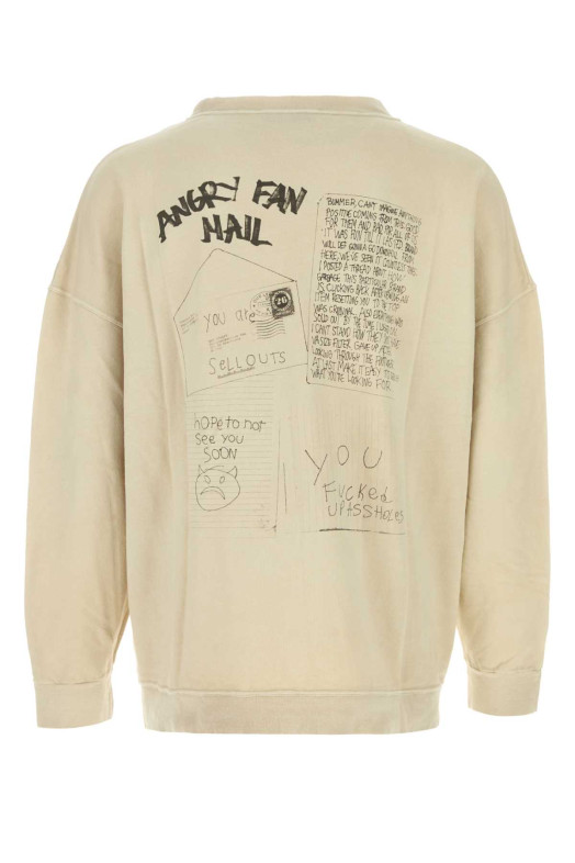 Sand cotton blend sweatshirt OUR LEGACY (M2266SA)