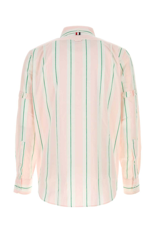 Embroidered cotton shirt THOM BROWNE (MWL437OF1159)