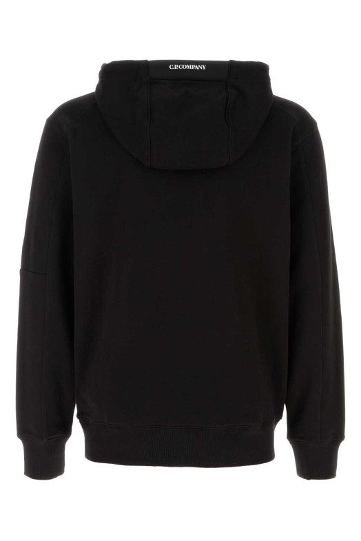 Black cotton sweatshirt Black C.P. COMPANY (RCCMSS714A005086W)