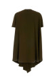 Khaki stretch cady mini dress LOEWE (S540Y09XVH)