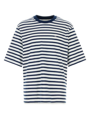 Embroidered cotton oversize t-shirt AMI (UTS374JE0210)