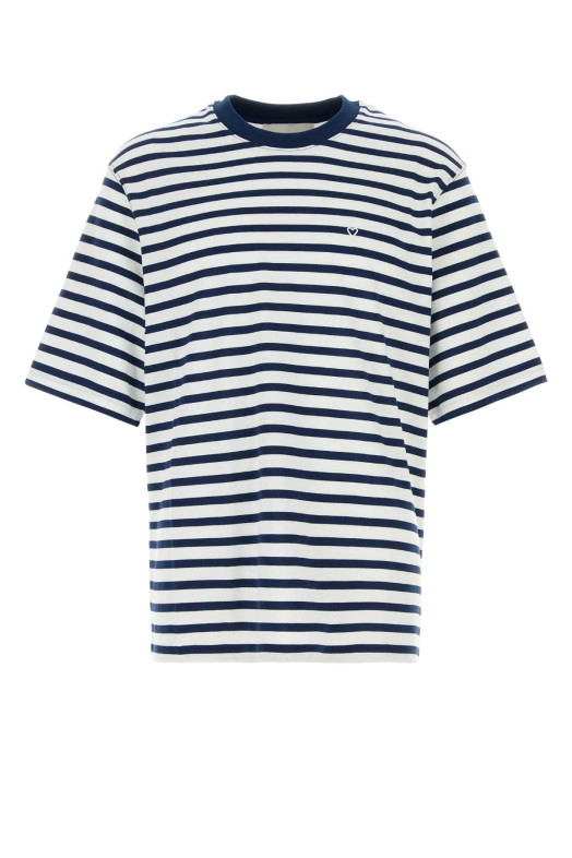 Embroidered cotton oversize t-shirt AMI (UTS374JE0210)