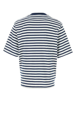 Embroidered cotton oversize t-shirt AMI (UTS374JE0210)