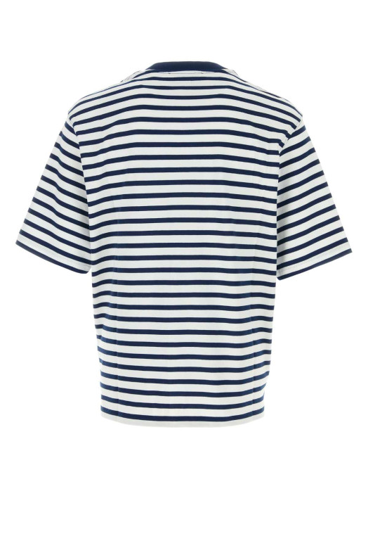 Embroidered cotton oversize t-shirt AMI (UTS374JE0210)