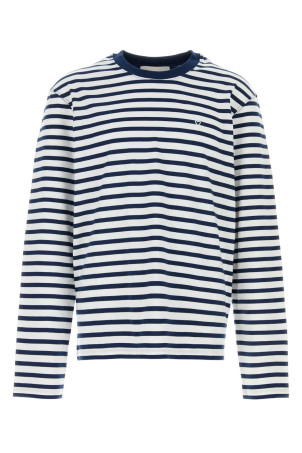 Embroidered cotton oversize t-shirt AMI (UTS375JE0210)