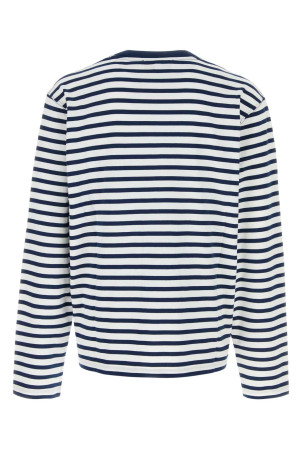 Embroidered cotton oversize t-shirt AMI (UTS375JE0210)