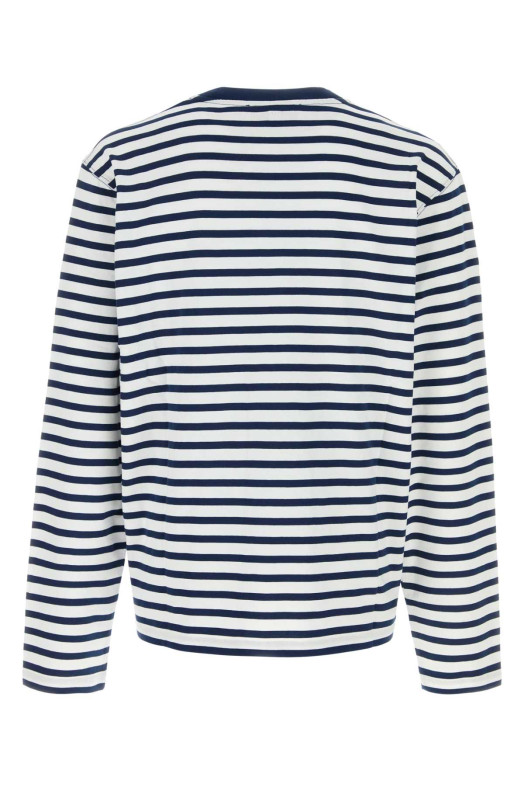 Embroidered cotton oversize t-shirt AMI (UTS375JE0210)