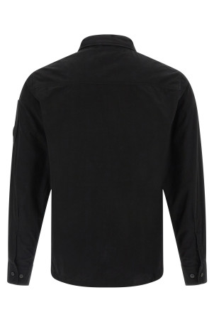 Zip overshirt Black