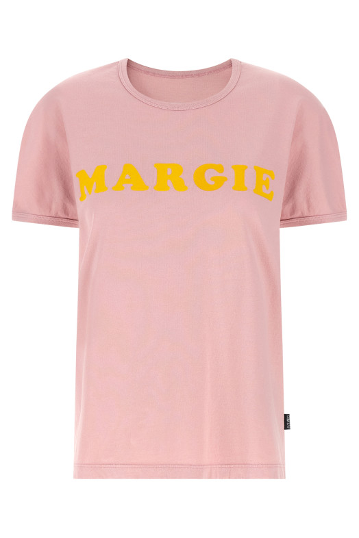 Arc print T-shirt Pink