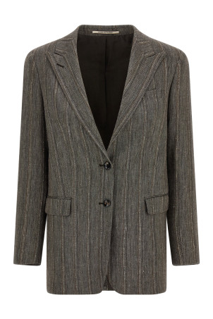 'Bertha' blazer Brown