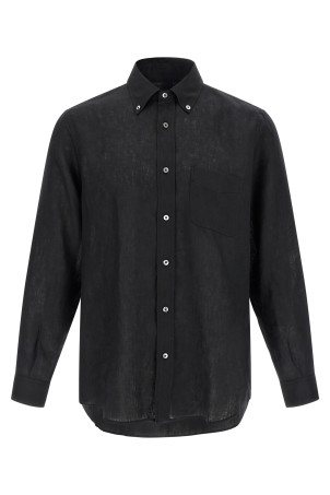 Linen shirt Black
