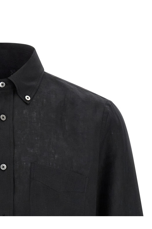 Linen shirt Black