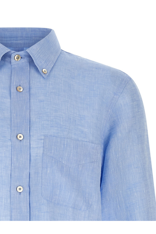 Linen shirt BLUE