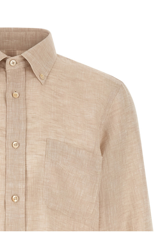Linen shirt Beige