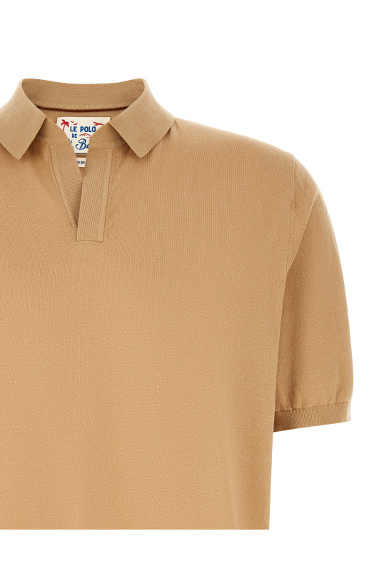 'Sloan' polo shirt Beige