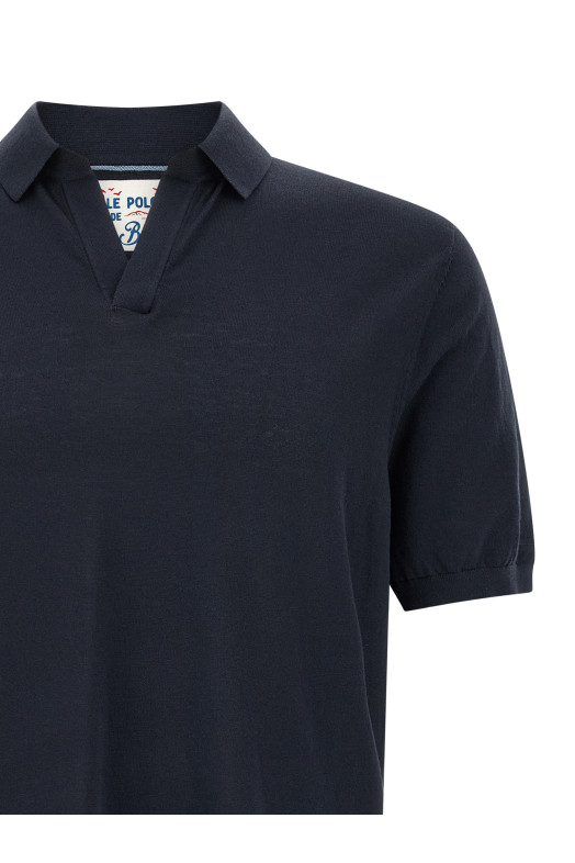 'Sloan' polo shirt Blue
