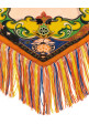 Fringed scarf Multicolor
