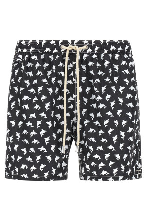 'Lighting' swimsuit Black-grey