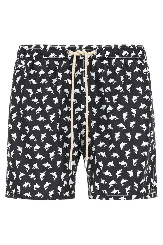 'Lighting' swimsuit Black-grey