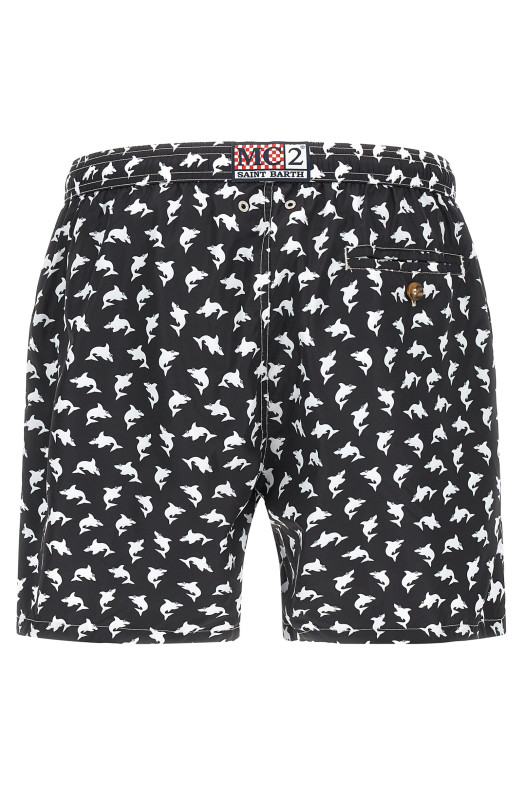 'Lighting' swimsuit Black-grey